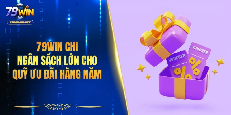 79WIN chi ngân sách lớn cho quỹ ưu đãi hàng năm
